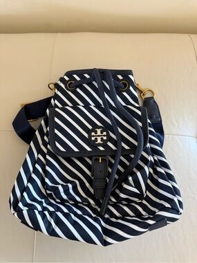 Tory Burch | Bags | Tory Burch Navy And White Checkered  display picture 1